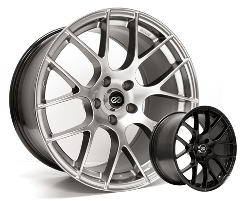 Enkei RAIJIN Wheels 18x8 +48mm (Gunmetal) - 2013+ BRZ / 2014+ Forester