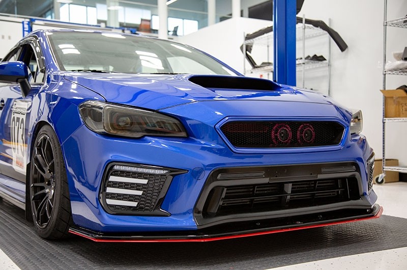 OLM CS Style Paint Matched Carbon Fiber Grille 2018+ WRX / STIFTspeed