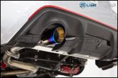 FT-86 SpeedFactory Dual Muffler Delete Axle Back Exhaust with Burnt Tips - 2013-2016 Scion FR-S / Subaru BRZ / Toyota 86