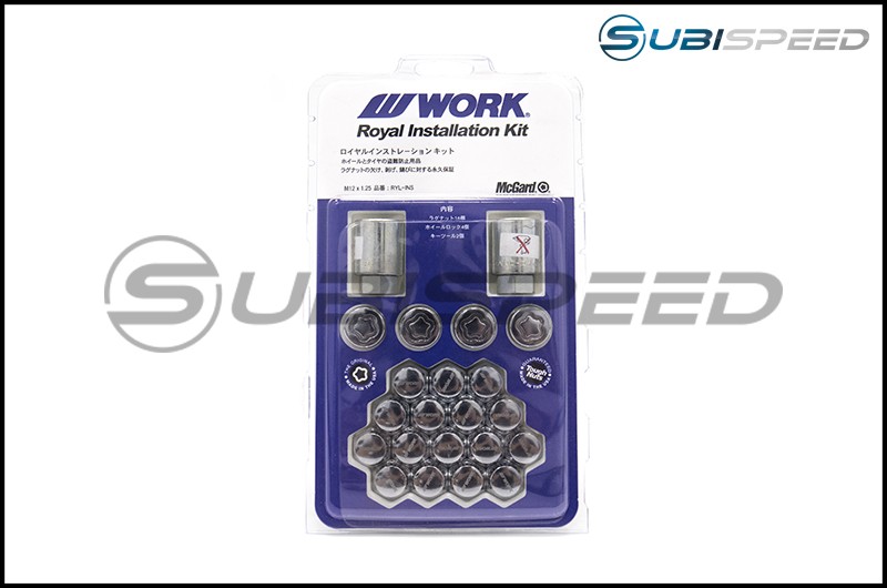 WORK Royal Installation Kit Lug Nuts