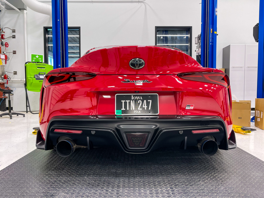 Sticker Fab Smoked and Red Aftermarket F1 Overlay