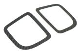Sticker Fab 3D Carbon Defroster Trim Overlays - 2020+ A90 Supra