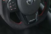 OLM Alcantara Pro Steering Wheel Alcantara with Red Stripe - 2020-2021 Toyota A90 Supra