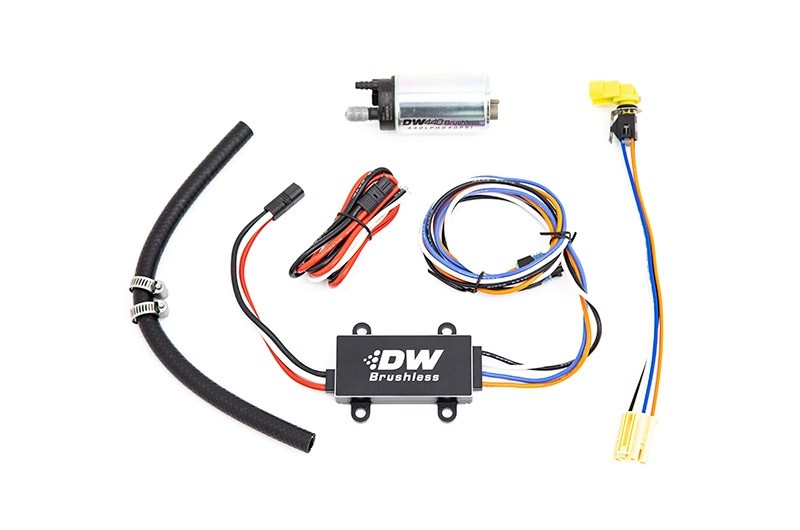 DeatschWerks DW440 440lph Brushless Fuel Pump with Single Speed Controller