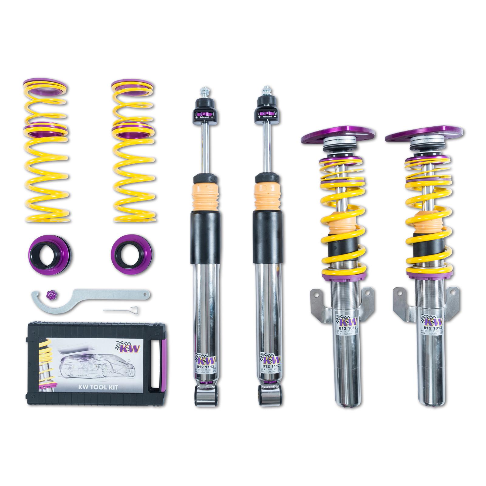 KW Suspension 3-WAY Clubsport Coilover Kit