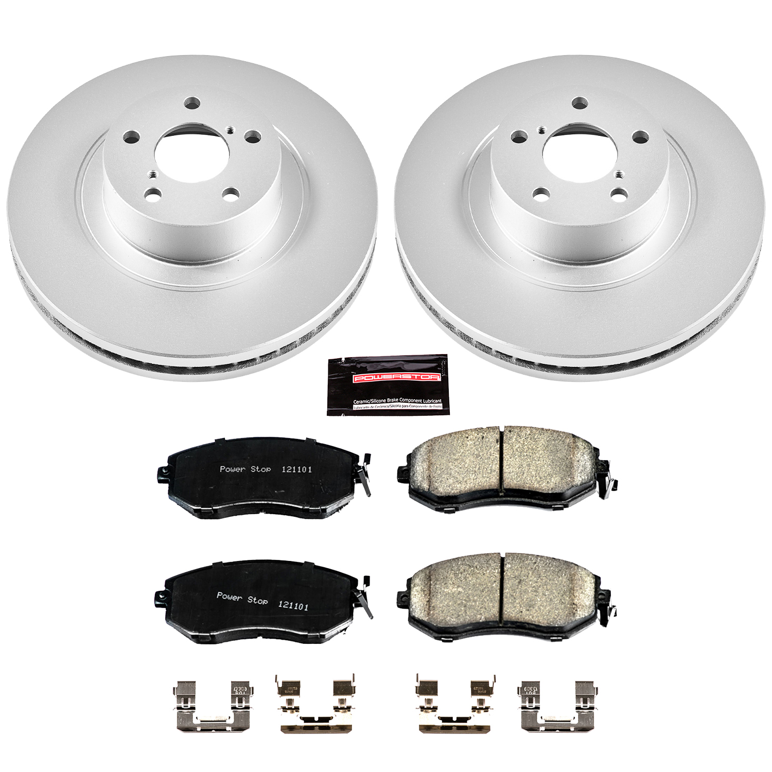 Power Stop Z17 Evolution Geomat Brake Kit (Front) 20132021 FRS / BRZ