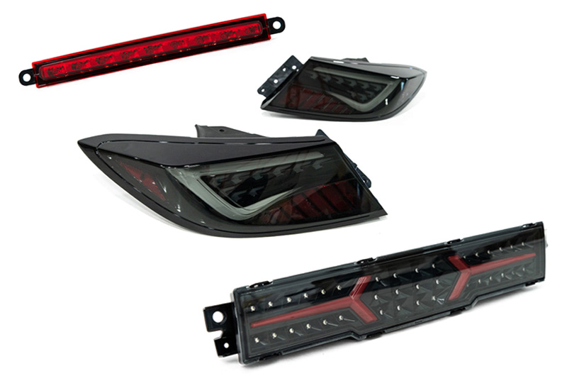 OLM BRZ/GR86 LED Rear Refresher Pack (Tail Light, High Mount Brake, 4th Brake Light) - 2022+ Subaru BRZ / 2022+ Toyota GR86