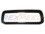 Rexpeed Carbon Fiber Cluster Switch Panel Badge - 2020-2021 Toyota A90 Supra