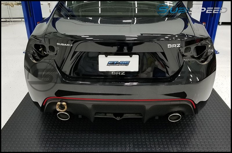 STI tS JDM Style Rear Bumper Pinstripe 13+ FRS / BRZ / 86FTspeed