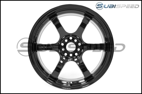 Gram Lights 57DR 18x9.5 +38mm Glossy Black - 2013+ FR-S / BRZ / 86 / 2014+ Forester