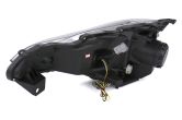 Spec-D Projector Headlight Black Housing With LED - 2013-2016 FRS