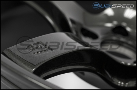 Rays Gram Lights 57CR Glass Black 18x9.5 +38 - 2013+ FR-S / BRZ / 86 / 2014+ Forester