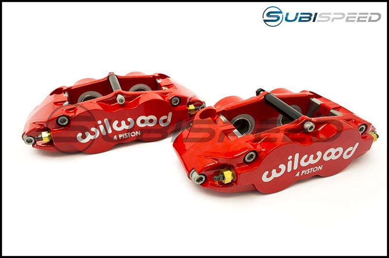 Wilwood 4R Drilled Rear (Red)