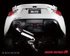 Blitz Nur Spec R Catback Exhaust - 2013-2022 Scion FR-S / Subaru BRZ / Toyota GR86