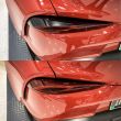 Sticker Fab Dark Smoke Tail Light Overlay (Top) - 2020-2021 Toyota A90 Supra