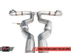 AWE Track Edition Exhaust (Chrome Silver Tips) - 2020+ A90 Supra