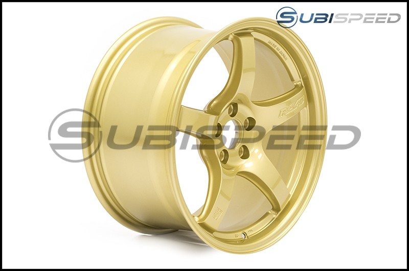 Rays Gram Lights 57CR E8 Gold 17x9 +38 - 2013+ FR-S / BRZ / 86 / 2014+ Forester