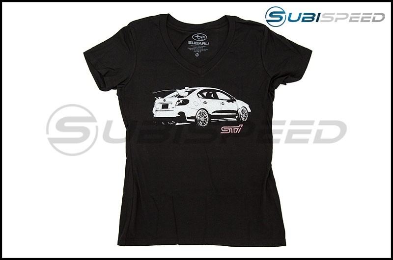 Subaru Women's STI V-Neck T-Shirt