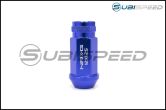 NRG 800 Series Open Ended Lug Nuts for Long Studs : Blue (LN-810BL)