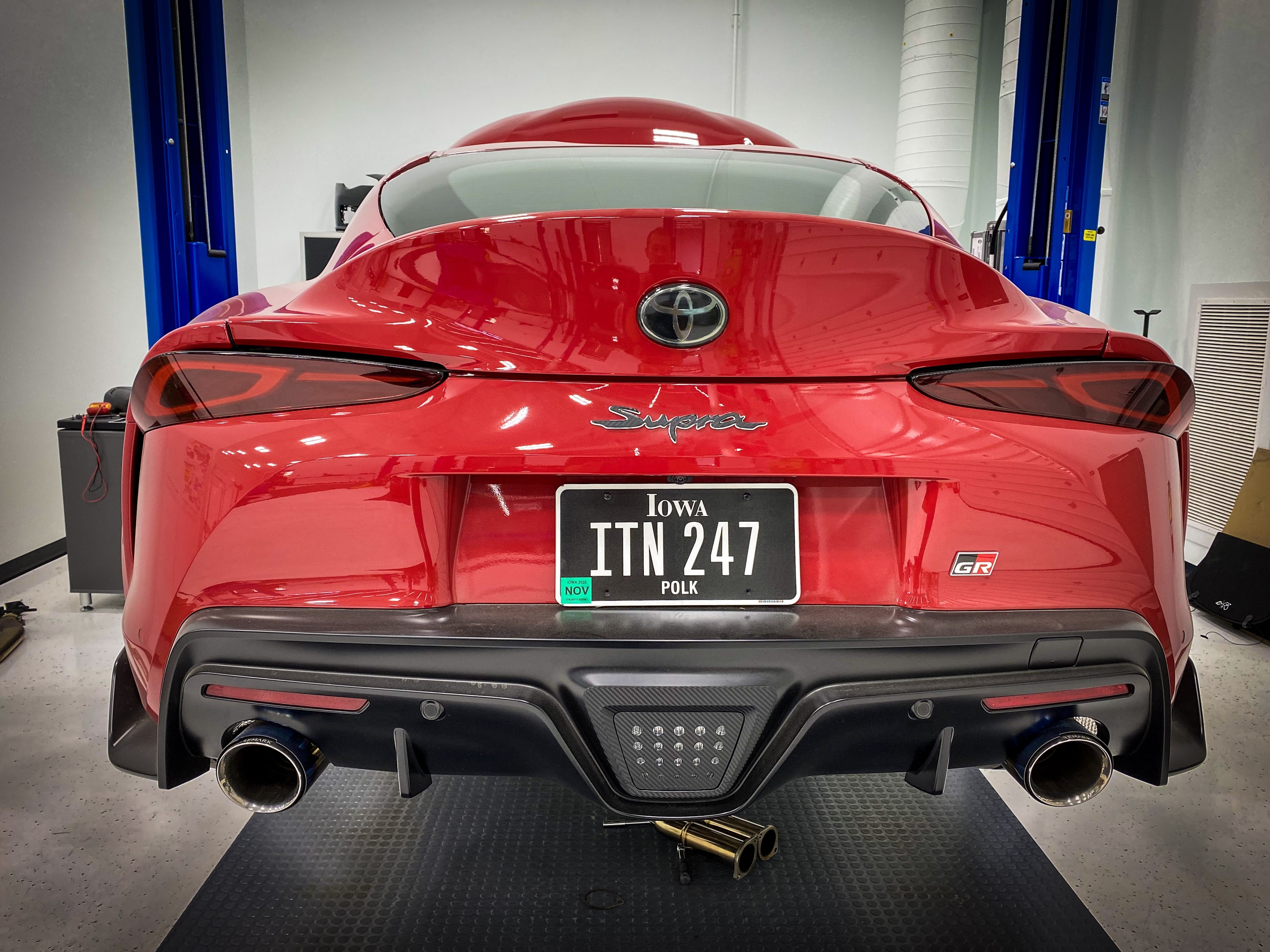 Sticker Fab Rear Supra Emblem Overlay (Various Colors) - 2020 Supra|FTspeed