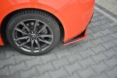 Maxton Design V2 Redline Gloss Black Rear Side Splitters - 2017+ BRZ / 86