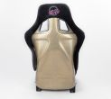 NRG Innovations FRP Bucket Seat ULTRA Edition with peralized back, Black alcantara - Universal