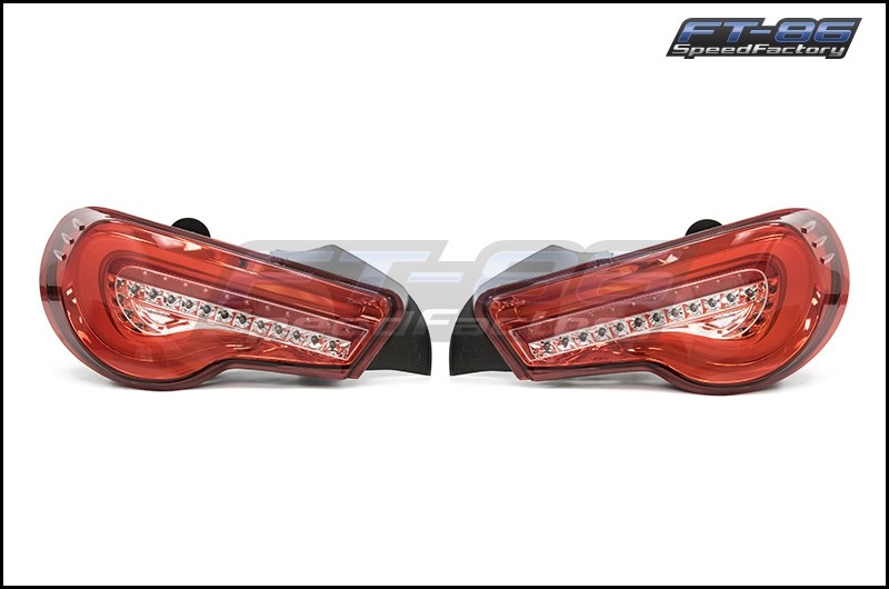 OLM VL Style / Helix Sequential Red Lens Tail Lights RC Edition