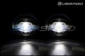 OLM Retical Style LED Fog Lights - 15+ WRX / 15-17 STI / 13-16 BRZ / 13+ Crosstrek / 14+ Forester / 2013-2016 FR-S / BRZ / 86