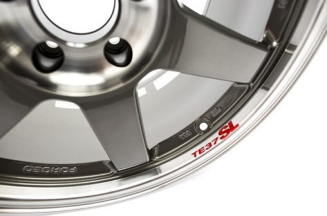 Volk TE37SL Pressed Graphite 19x9.5 +22 (Front) 19x10.5 +35 (Rear) - 2020+ A90 Supra