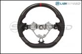 FT-86 SpeedFactory Facelifted CR Style Carbon Fiber / Leather Steering Wheel - 2017+ 86 / BRZ