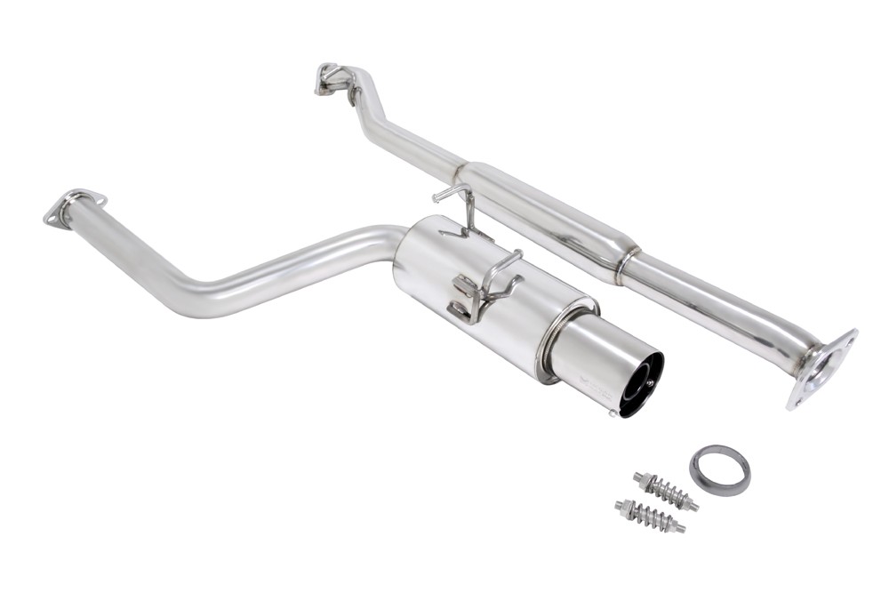 Megan Racing Drift Spec Cat Back Exhaust (Stainless Tip) - 2013-2022 Scion FR-S / Subaru BRZ / Toyota GR86
