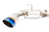 MXP Comp RS TI Tips Catback Exhaust System Blue Tips - 2013+ FR-S / BRZ / 86