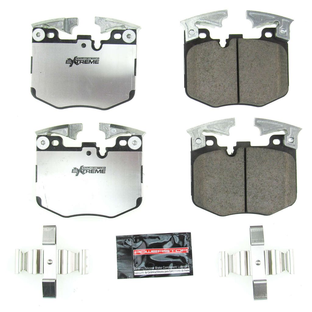 POWER STOP Z26 street performance carbon fiber ceramic brake pads (Front)