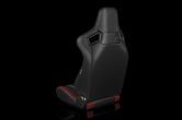 Braum Elite Series Racing Seat (Black & Red) - Universal