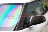 Rexpeed Dry Carbon Fiber Exterior A Pillar Cover - 2020-2021 Toyota A90 Supra