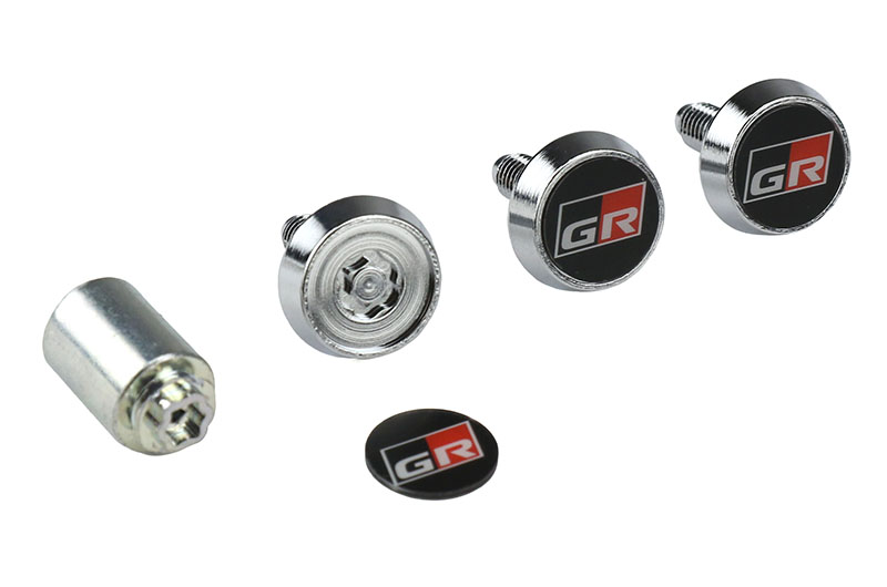 Toyota GR License Plate Lock Bolts