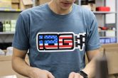 IAG Performance IAG USA Boxer Logo T-Shirt - Indigo - Universal