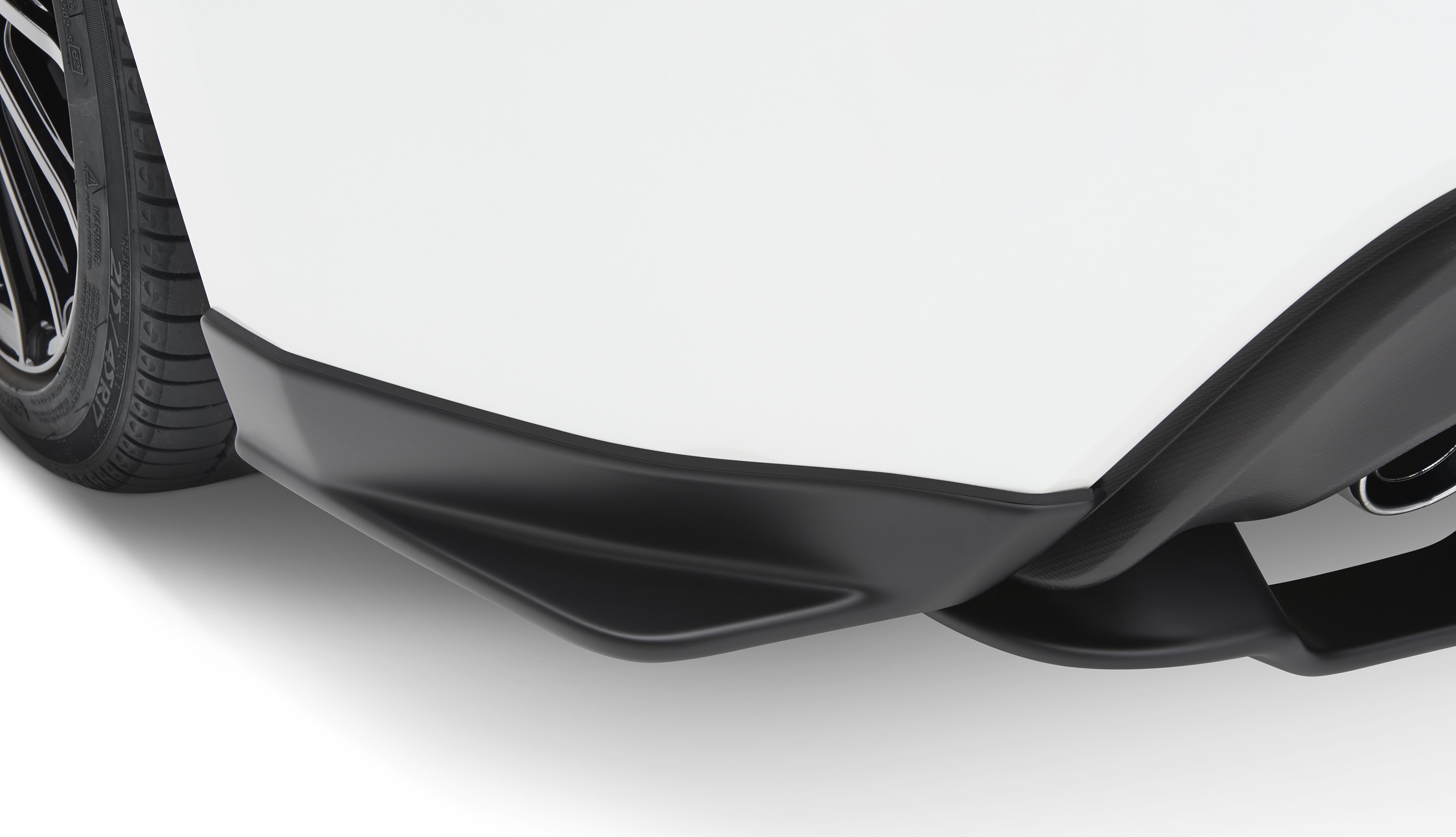 Subaru STI Under Spoiler Rear Sides