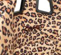 NRG Innovations FRP Bucket Seat Prisma Savage Edition - Brown Cheetah (Large) - Universal