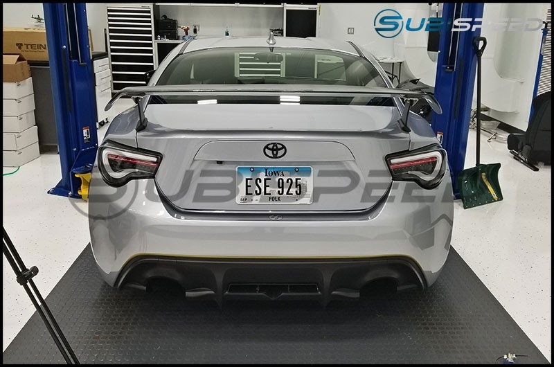 STI tS JDM Style Rear Bumper Pinstripe 13+ FRS / BRZ / 86FTspeed