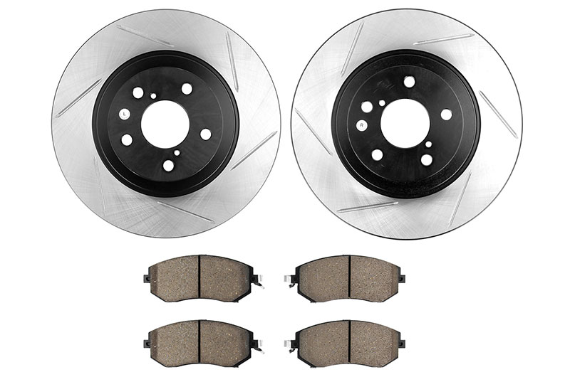 Stoptech Street Axle Pack Slotted Front