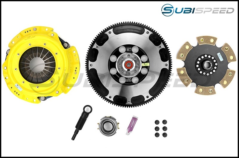 ACT Heavy Duty Solid 6-Puck Disc Clutch Kit Prolite Flywheel Included