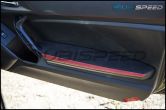 Subaru BRZ tS JDM Red Leatherette and Black Alcantara Arm Rests - 2013+ FR-S / BRZ / 86