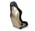 NRG Innovations FRP Bucket Seat ULTRA Edition with peralized back, Black alcantara material(medium) - Universal