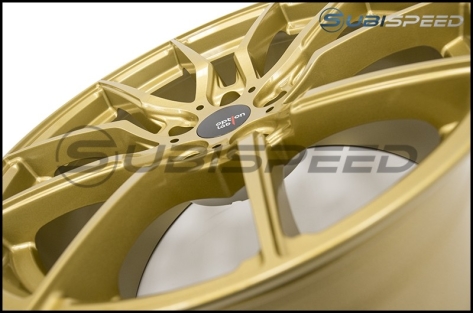 Option Lab R716 Wheels 18x9.5 +35 Top Secret Gold Wheels - 2013+ FR-S / BRZ / 86 / 2014+ Forester