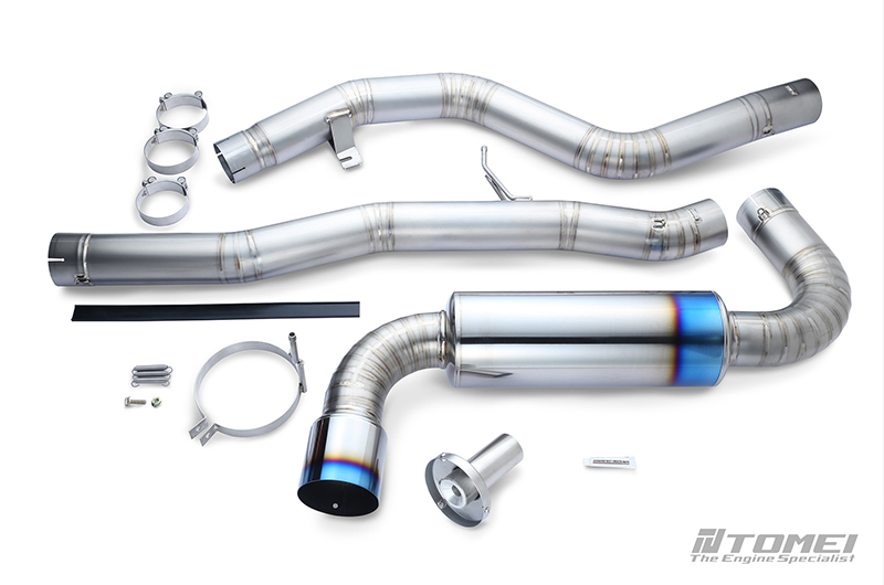 Tomei Single Exit Full Titanium Expreme Ti Exhaust Muffler Kit Type-R