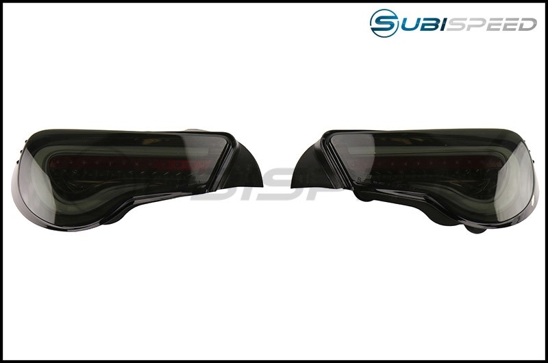 Valenti Jewel LED Tail Light (Light Smoke Lens, Black Chrome Inner Reflector)