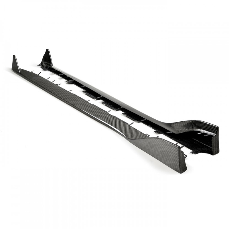 Seibon MB Style Carbon Fiber Side Skirts
