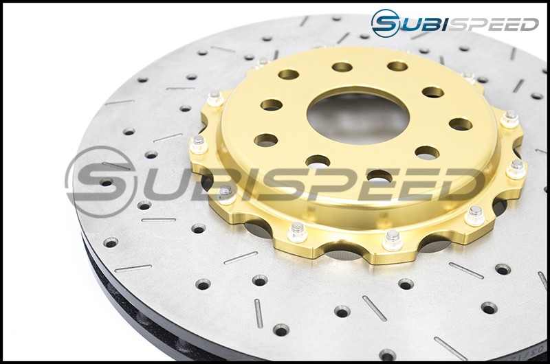 DBA 5000 Series 2 Piece Drilled and Slotted Rotor (Front)