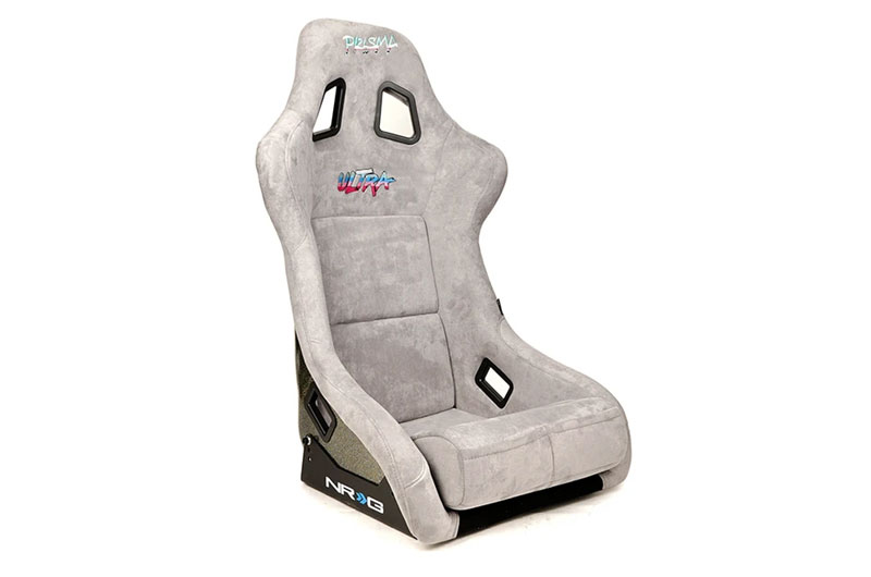 NRG Innovations FRP Ultra Edition Bucket Seat - Grey